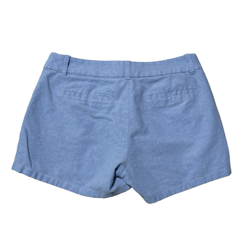J.Crew Women's Cotton Shorts Blue Size 2 - 29 x 3.5 - Picture 2 of 5